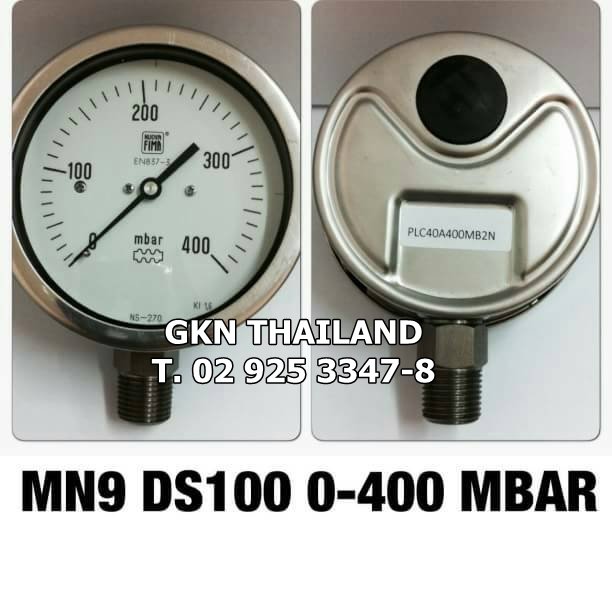 Pressure Gauge Nuova Fima 0-400 MBAR